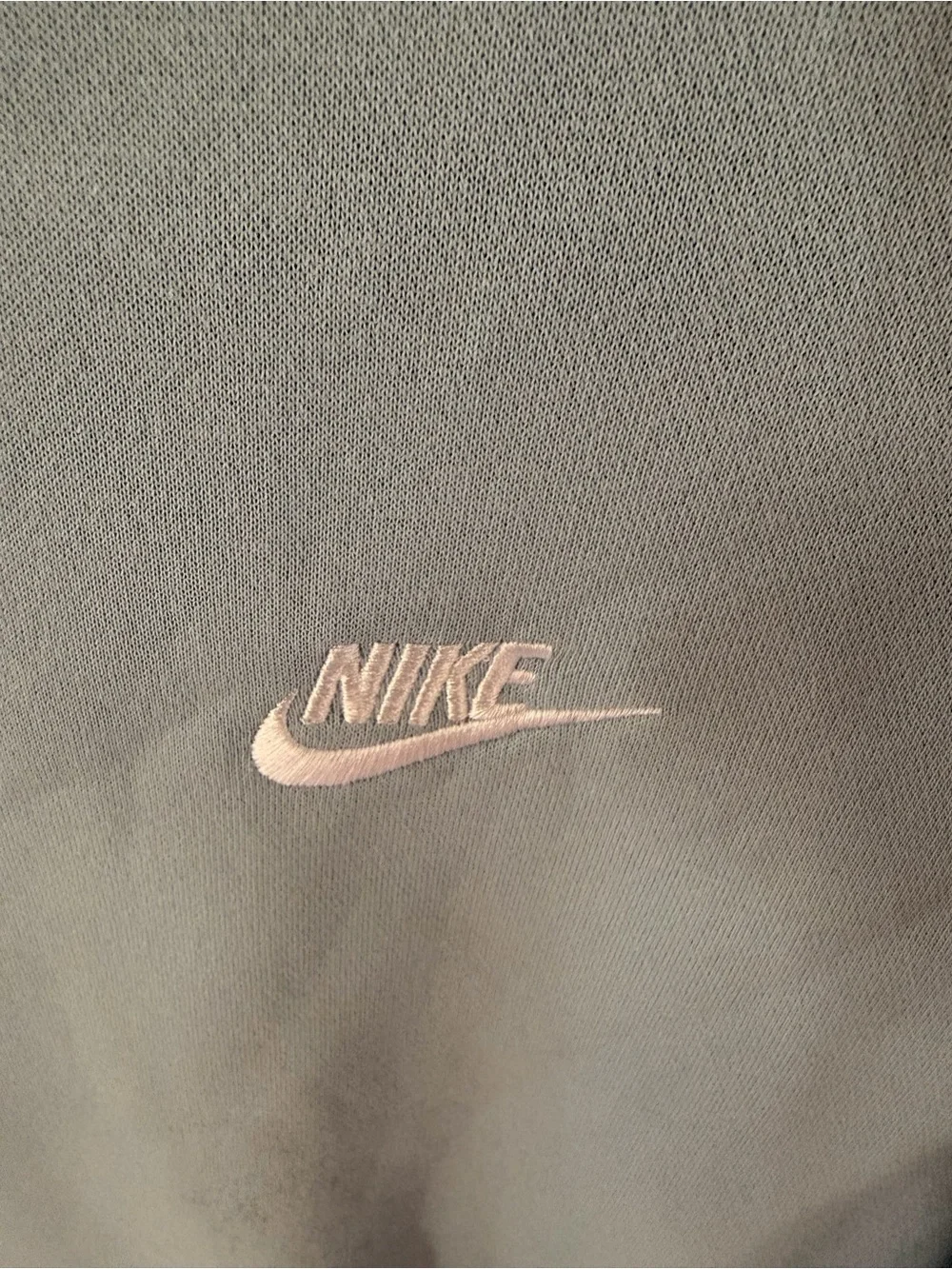 Nike Light Blue Crewneck Sweatshirt with White Logo